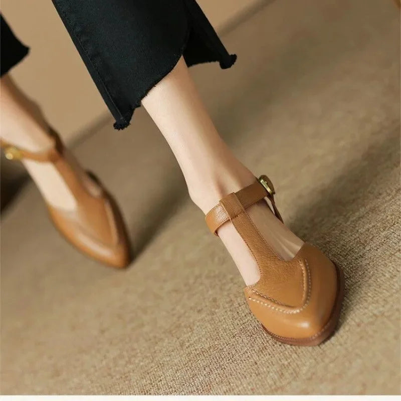 Gianna | Scarpe in Pelle con Fibbia Classica
