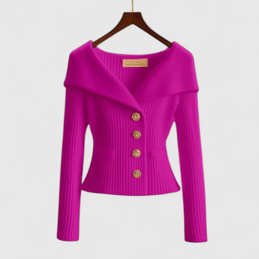 ELARA | CARDIGAN IN MAGLIA MORBIDA