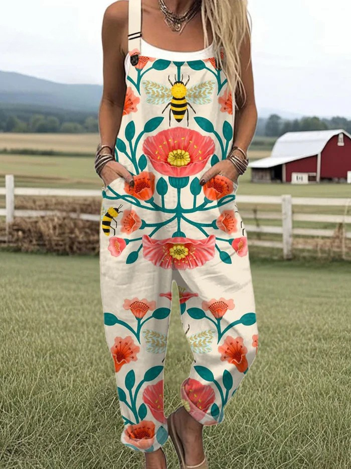 Salopette Honey Bloom
