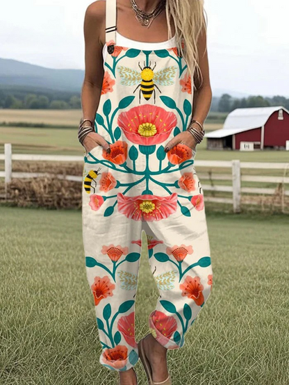 Salopette Honey Bloom