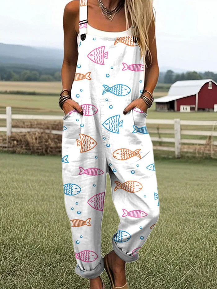Salopette Ocean Whimsy