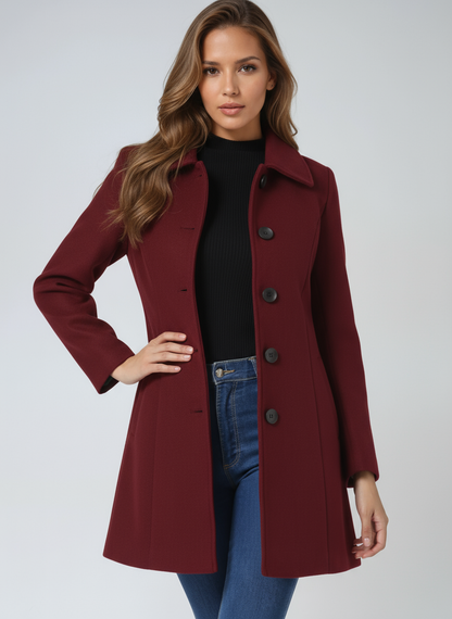 Josephine - Cappotto Invernale a Un Bottone