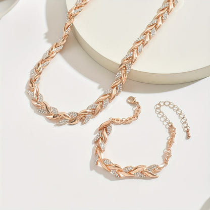 Set Elegante con Strass a Coda di Pesce