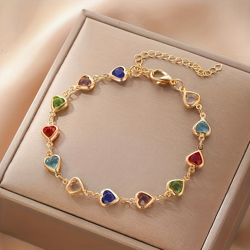 BRACCIALE ORO A FORMA DI CUORE