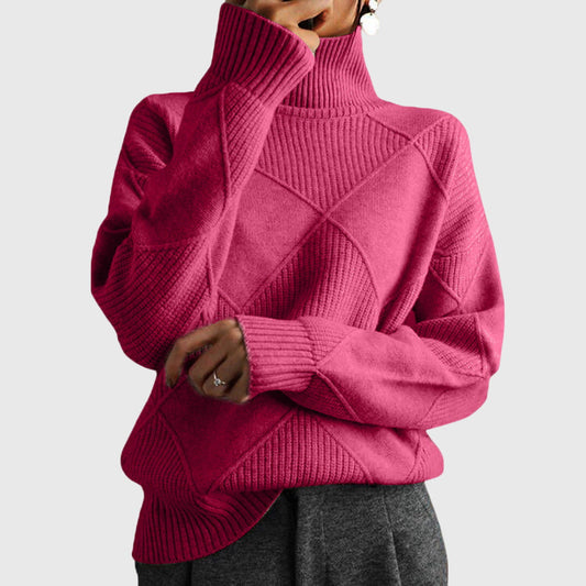 ALETHEA | MAGLIONE CON COLLO ALTO