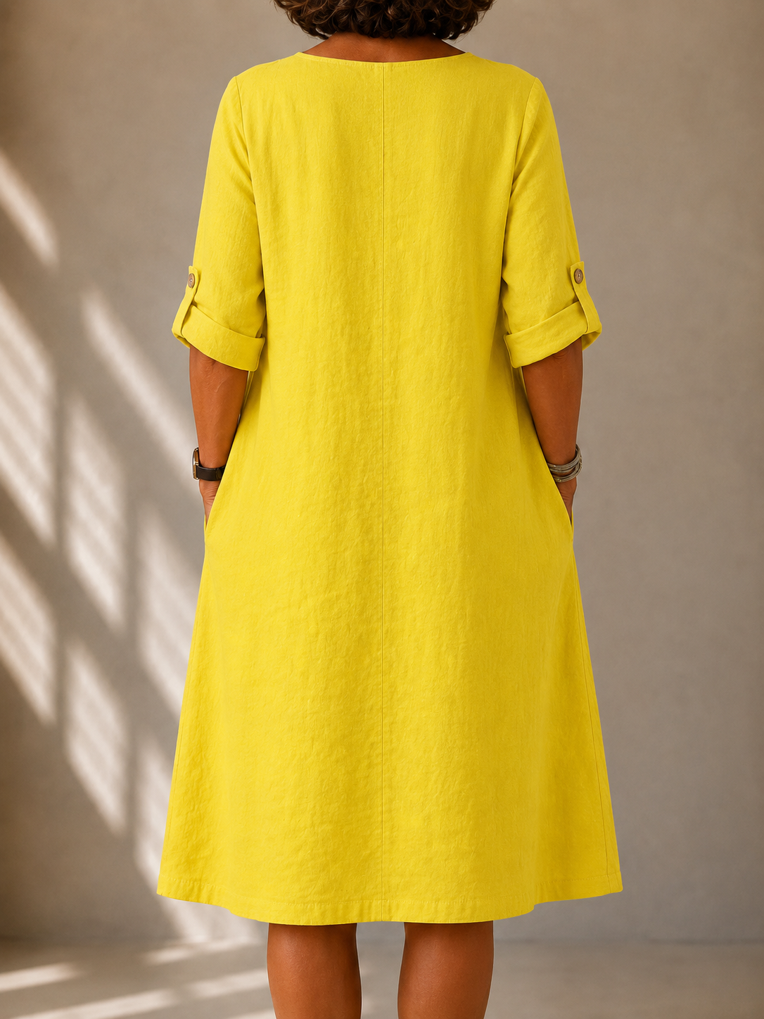 Abito Fluid V-Neck Sylvie