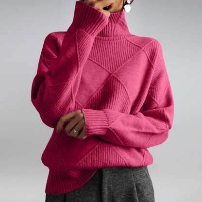 AMELINE | MAGLIONE MORBIDO A COLLO ALTO