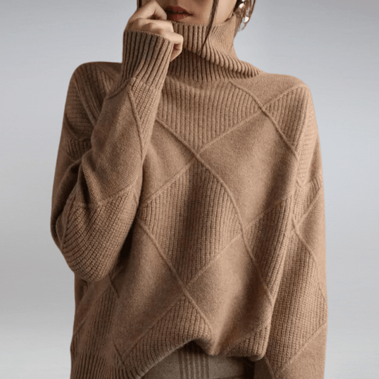 Ameline | Maglione Morbido con Collo Alto