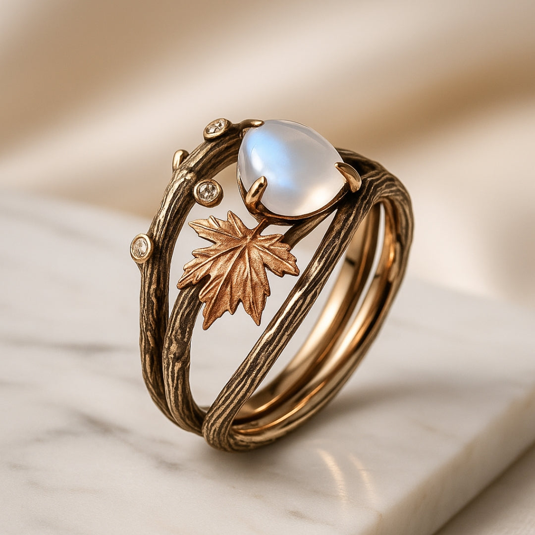 Anello in Pietra di Luna