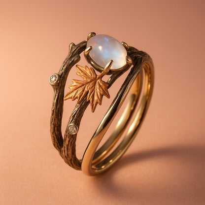 Anello in Pietra di Luna