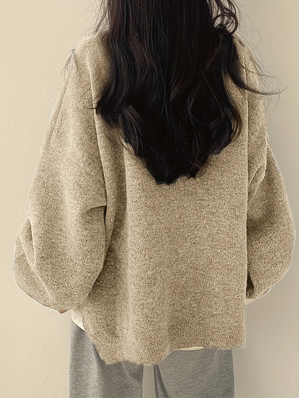 EVERLIGHT | MAGLIONE CASUAL CON DETTAGLI SPLIT