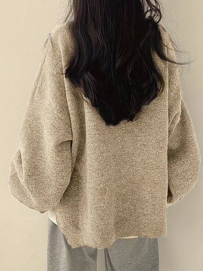 EVERLIGHT | MAGLIONE CASUAL CON DETTAGLI SPLIT