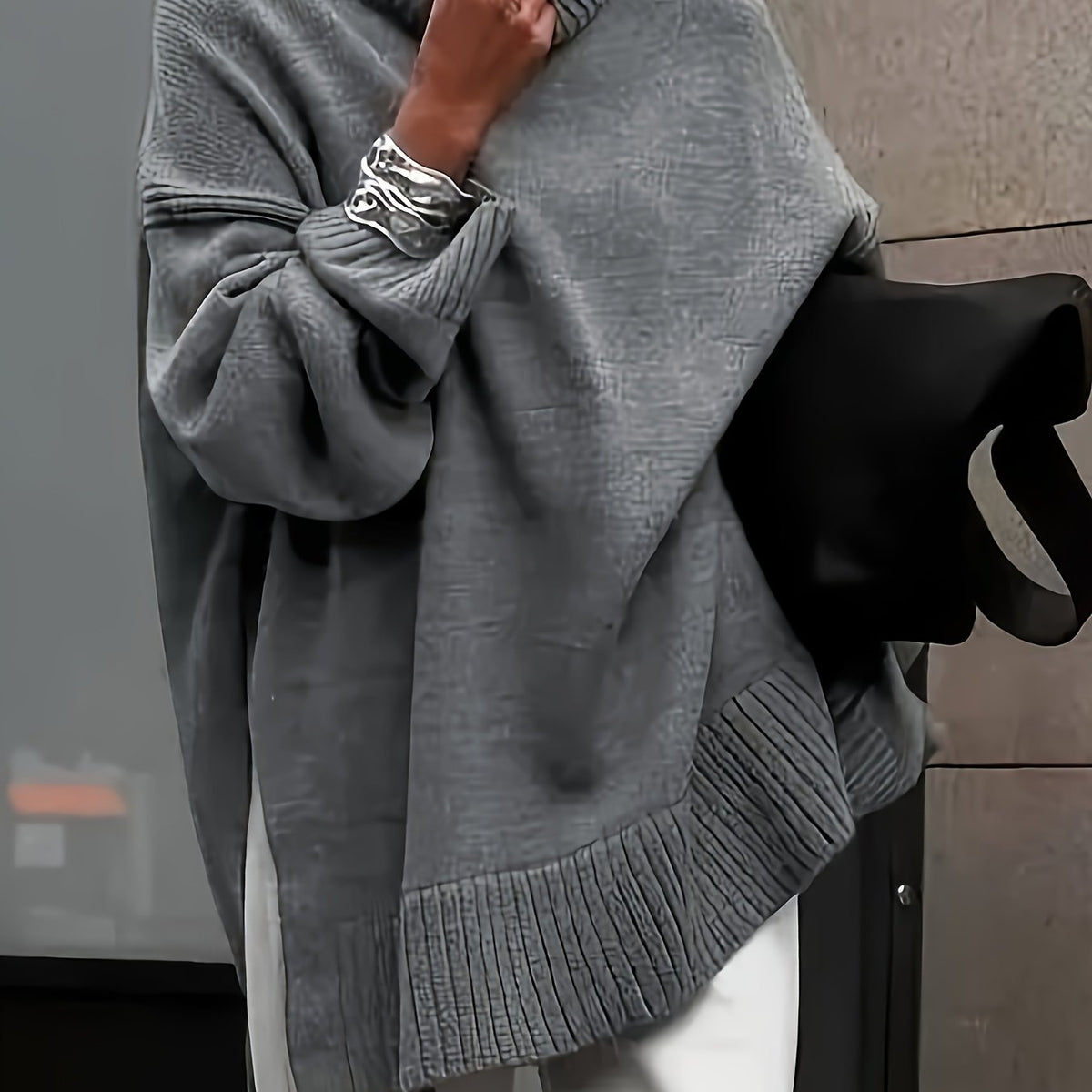 CLAAR | MAGLIONE INVERNALE TAGLIE FORTI