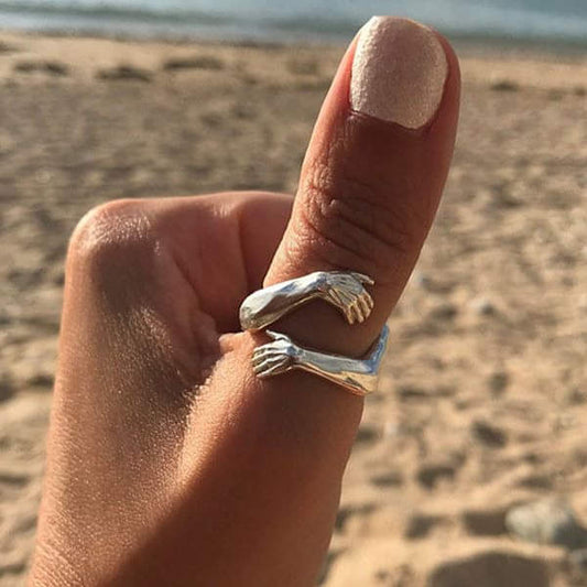 Anello Silver Hug