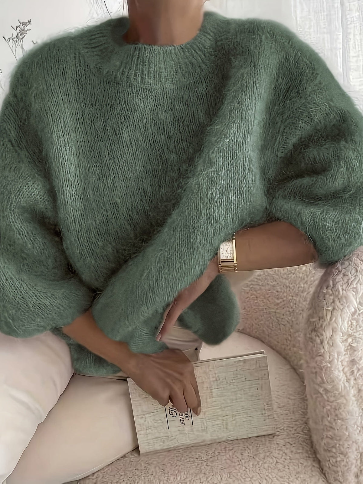 EMBER | MAGLIONE A COLLO ALTO UNICO