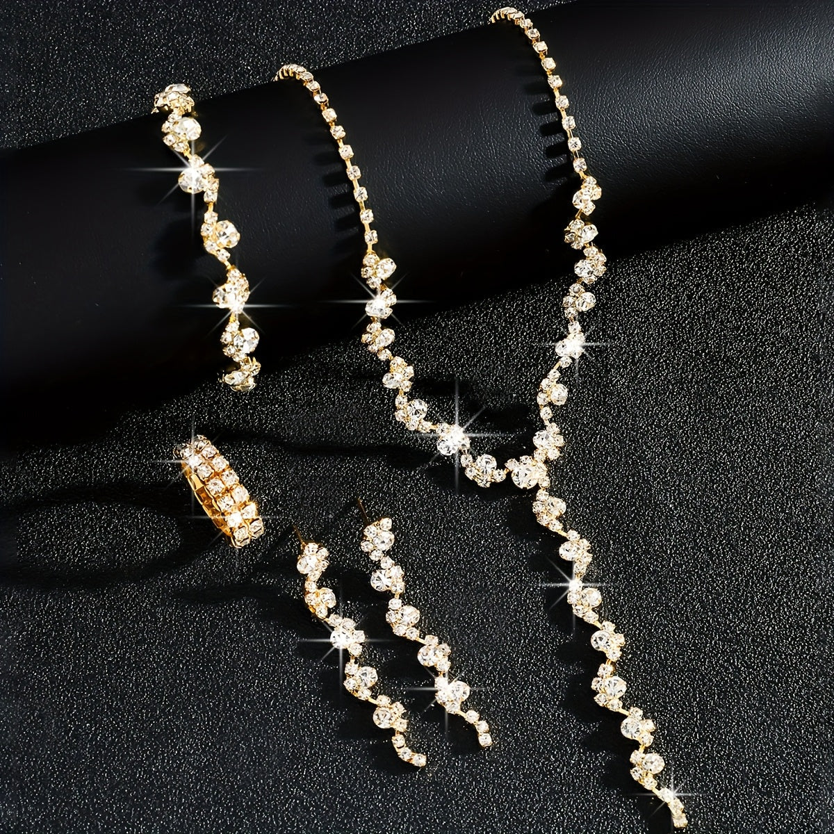 VALERINE | SET DI GIOIELLI CON FIORI BRILLANTI DI ALTA GAMMA