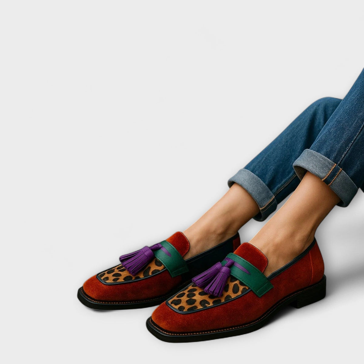 Tessa - Mocassini Chic Multicolore