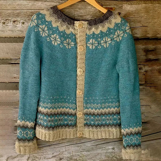 ALLEGRA | CARDIGAN VINTAGE ISLANDESE