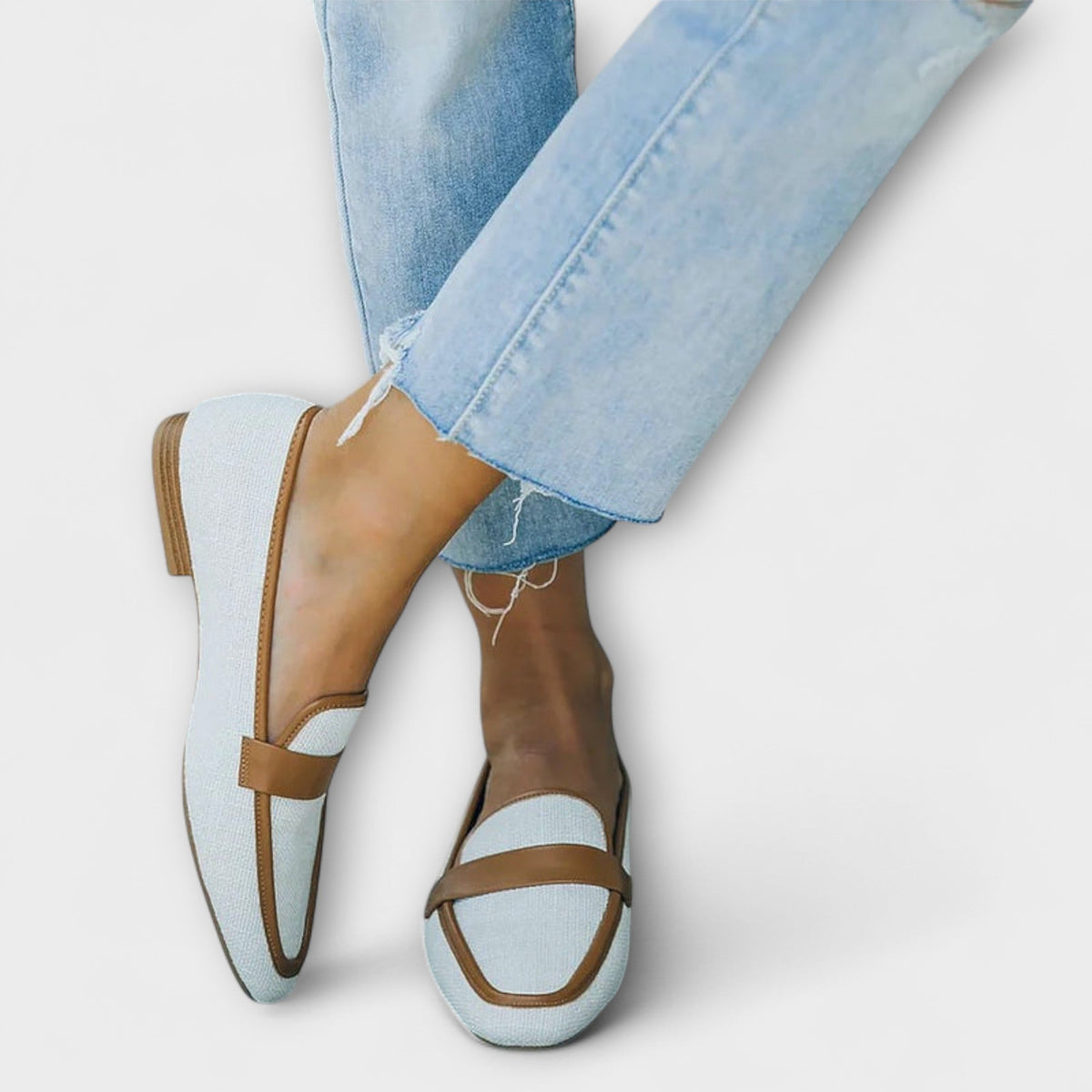 Bianca - Mocassino in Stile Retro