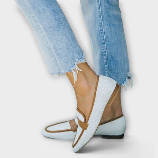 Bianca - Mocassino in Stile Retro