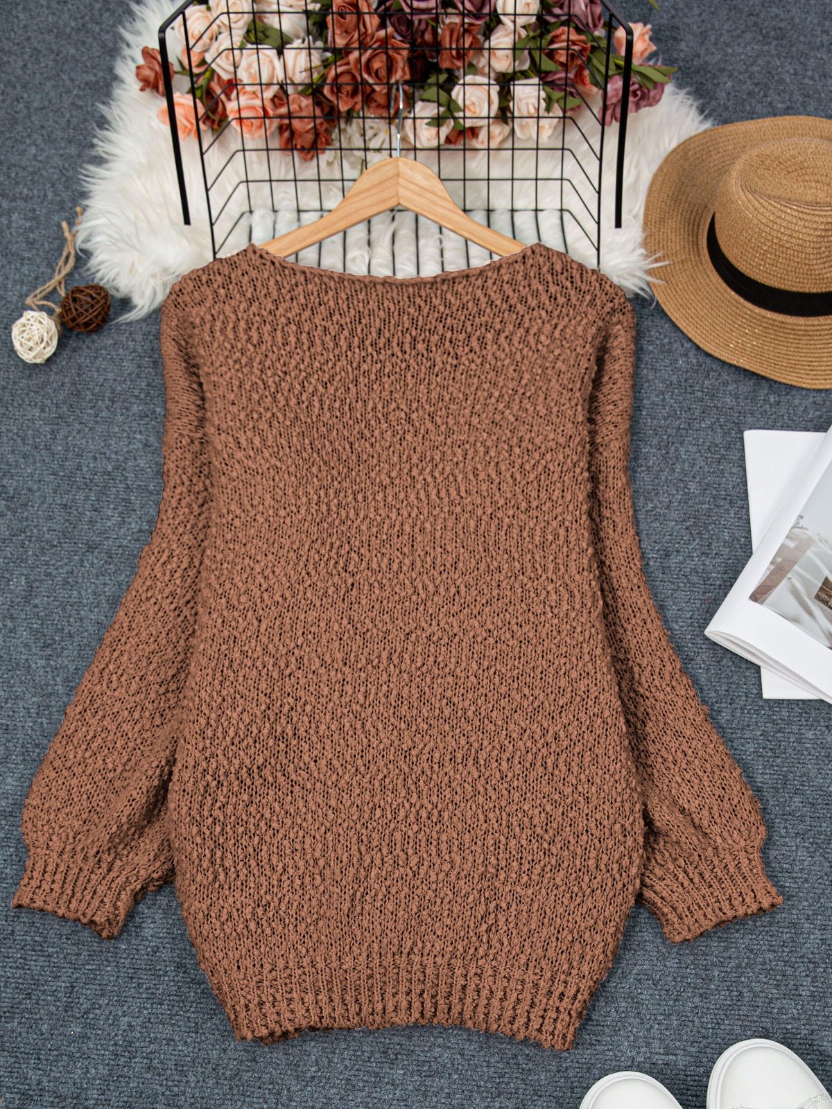 NORAYA | MAGLIONE A COLLO ROTONDO