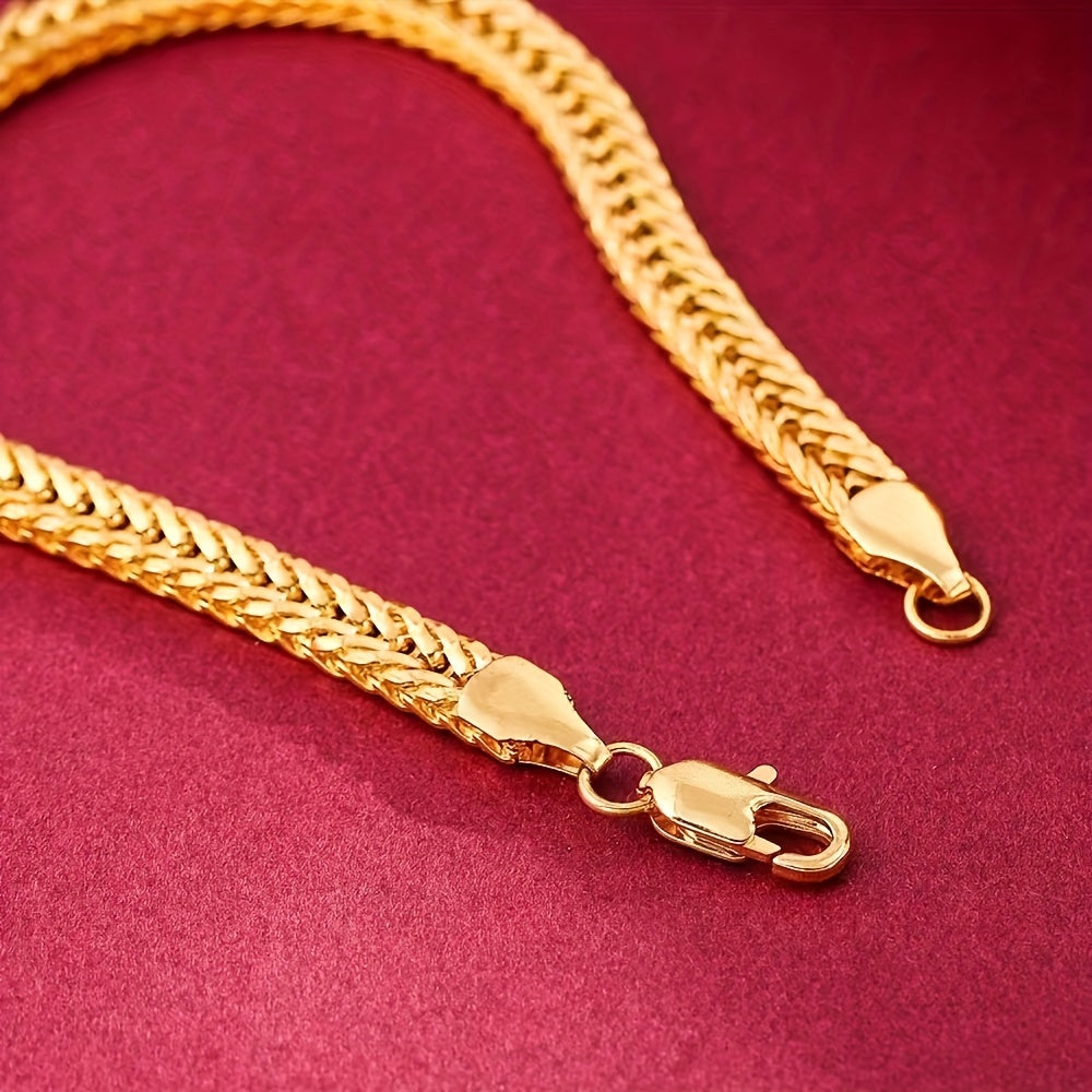 SET COLLANA E BRACCIALE UNISEX A CODA DI VOLPE
