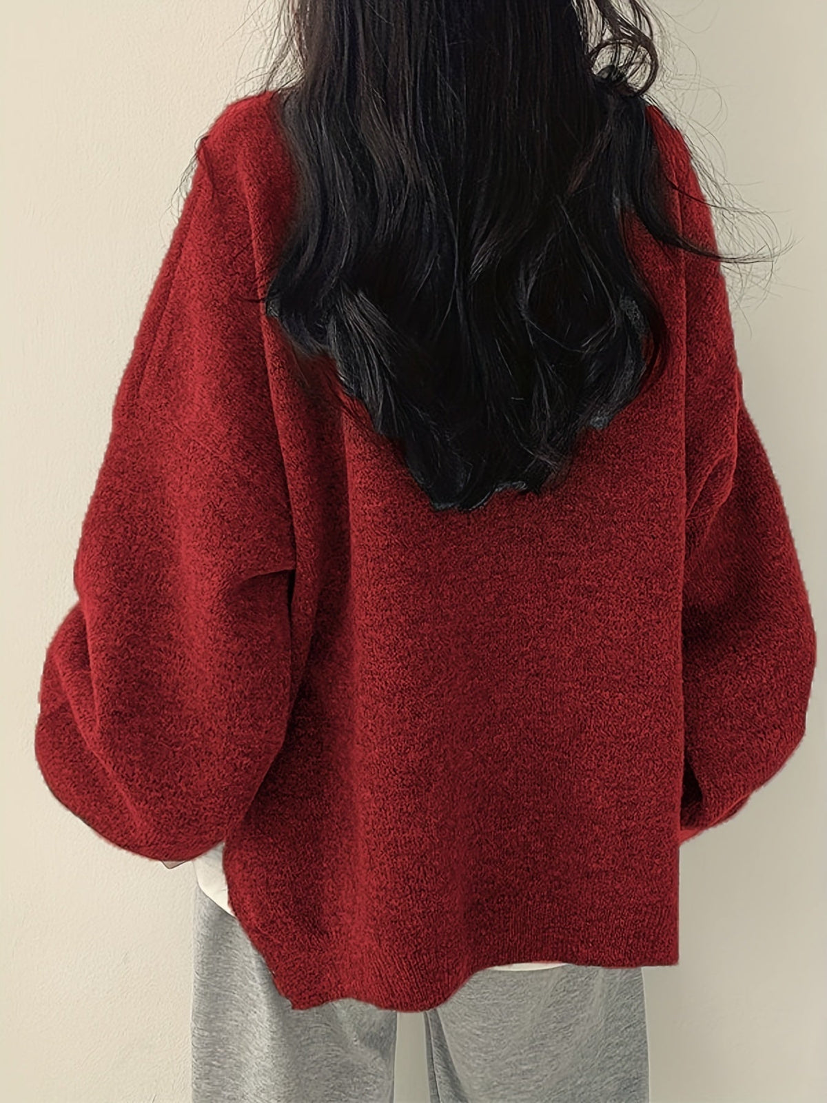 EVERLIGHT | MAGLIONE CASUAL CON DETTAGLI SPLIT