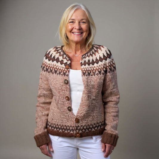 IRIS | CARDIGAN ISLANDESE VINTAGE
