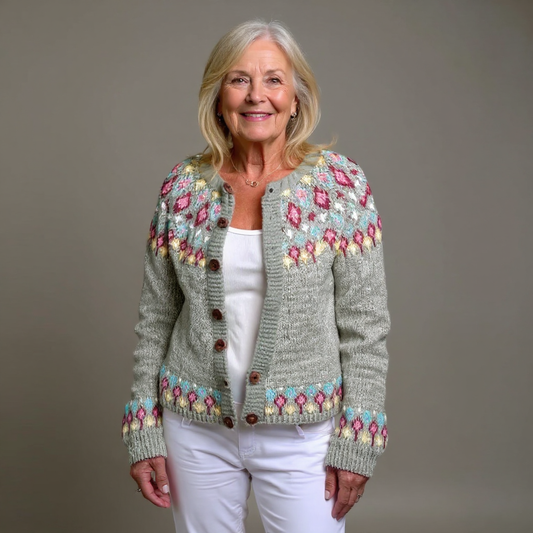 MADELINE | CARDIGAN VINTAGE ISLANDESE