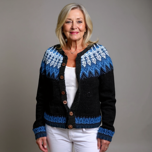 GIANNA | CARDIGAN VINTAGE ISLANDESE