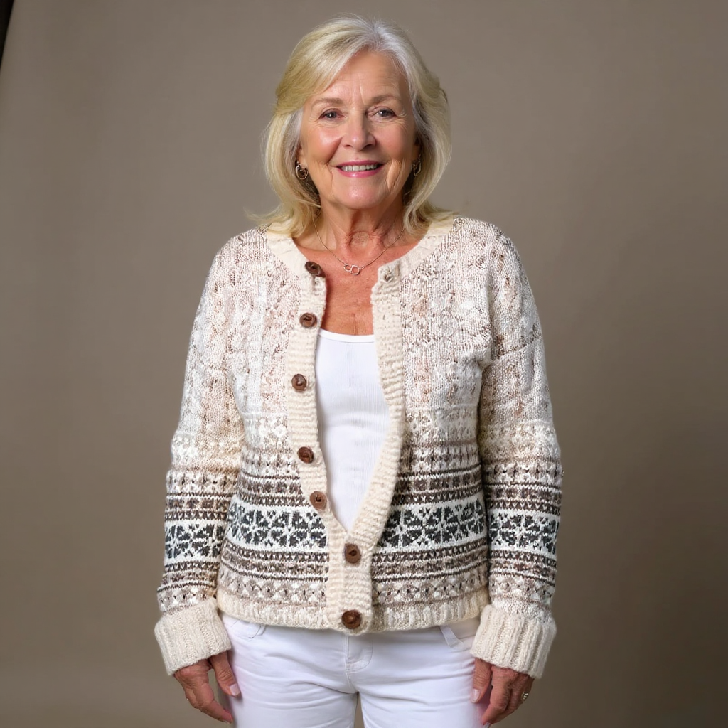 BRIELLE | CARDIGAN ISLANDESE VINTAGE