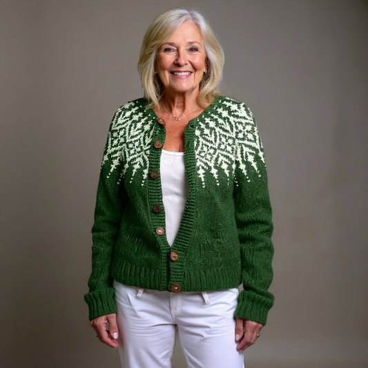 BRIANNA | CARDIGAN ISLANDESE VINTAGE
