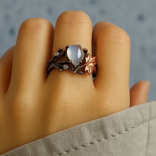 Anello in Pietra di Luna
