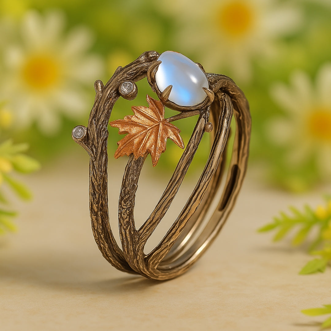 Anello in Pietra di Luna