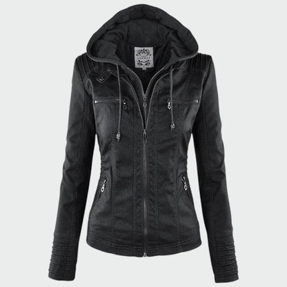 Gia - Giacca Biker in Pelle