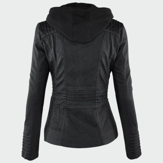 Gia - Giacca Biker in Pelle
