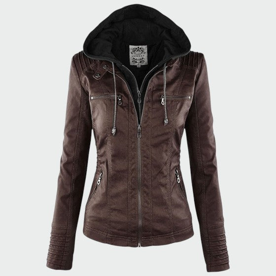 Gia - Giacca Biker in Pelle