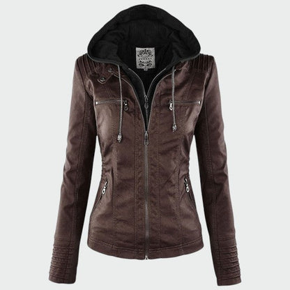 Gia - Giacca Biker in Pelle