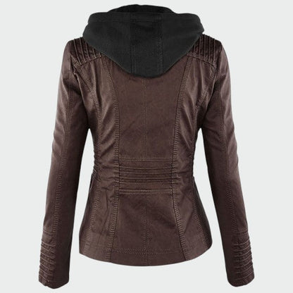 Gia - Giacca Biker in Pelle