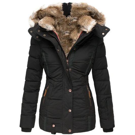 Grace - Giacca in Pelliccia Comoda per Inverno