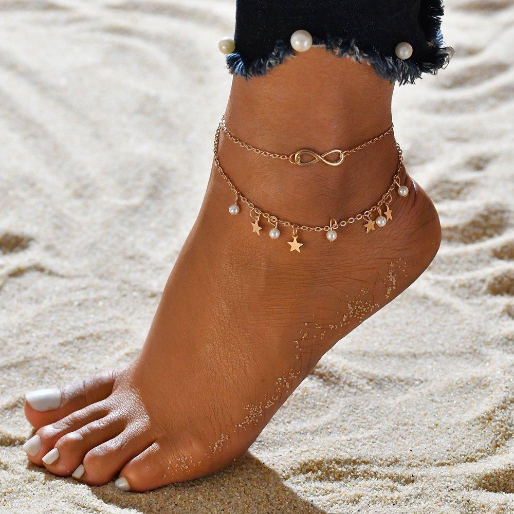 Bracciale Cavigliera Perla & Stella