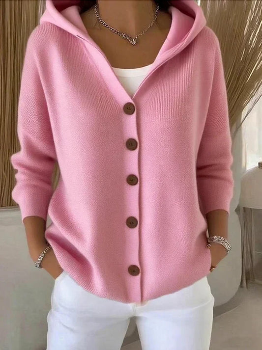 Teri | Cardigan Leggero con Cappuccio