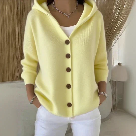 Teri | Cardigan Leggero con Cappuccio