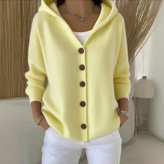 Teri | Cardigan Leggero con Cappuccio